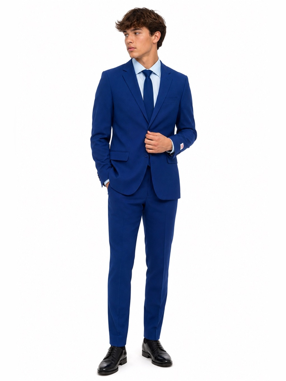 16Youth Teen OppoSuits Suit Blue Sport Coat & Pants with Tailored Fit